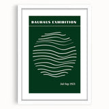 Bohemian Wall Art | Eclectic Bauhaus Exhibition Print | Boho Decor Canvas