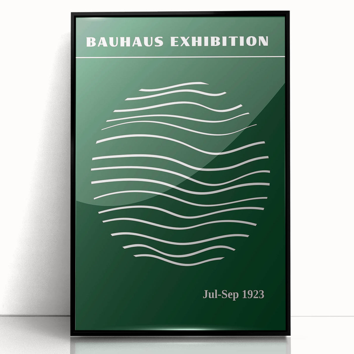 Bohemian Wall Art | Eclectic Bauhaus Exhibition Print | Boho Decor Canvas