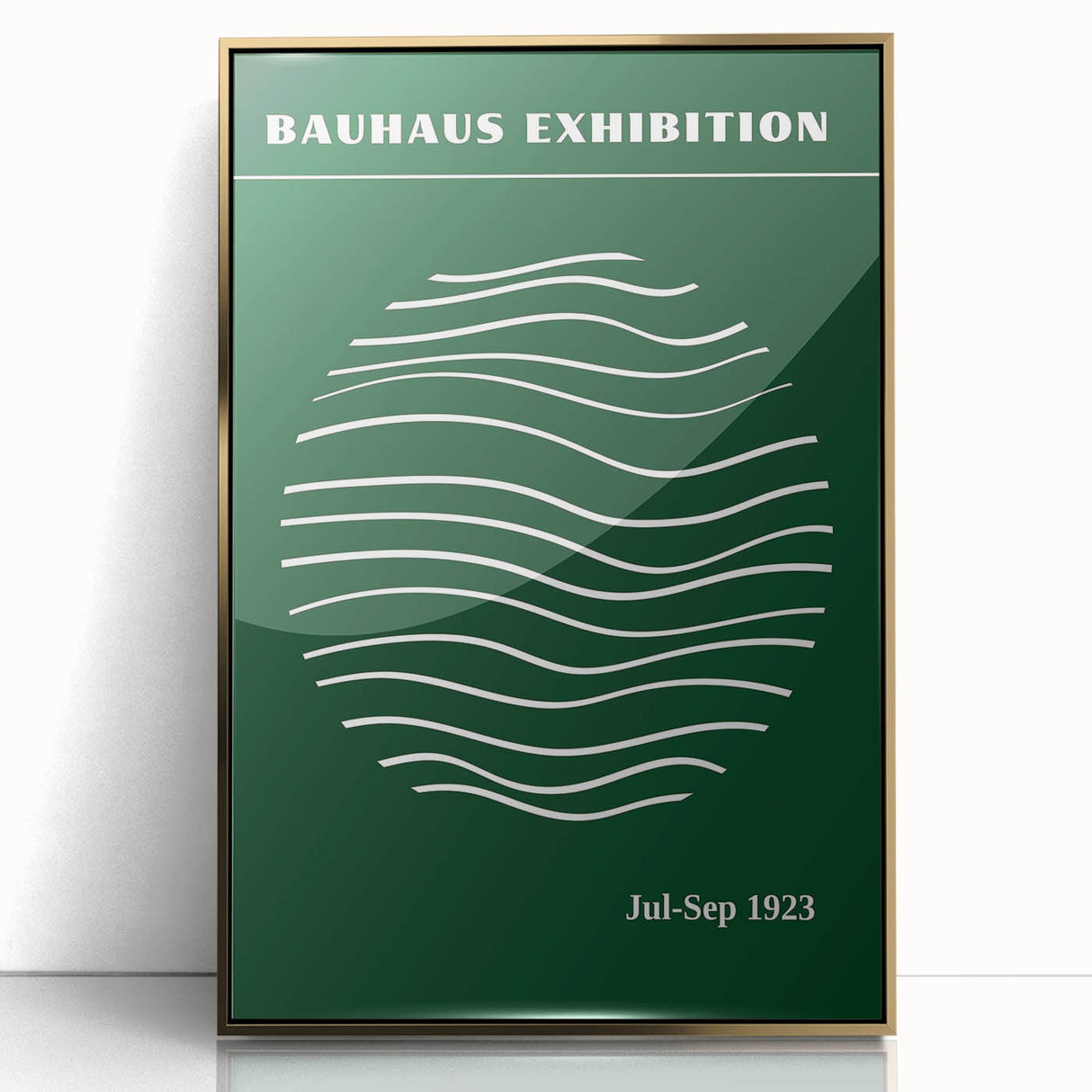 Bohemian Wall Art | Eclectic Bauhaus Exhibition Print | Boho Decor Canvas