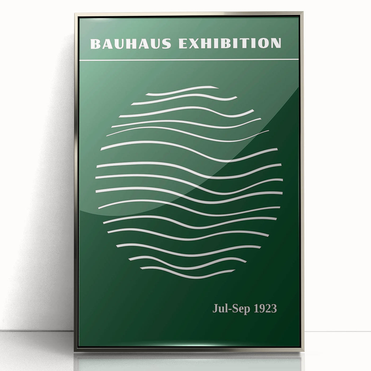 Bohemian Wall Art | Eclectic Bauhaus Exhibition Print | Boho Decor Canvas