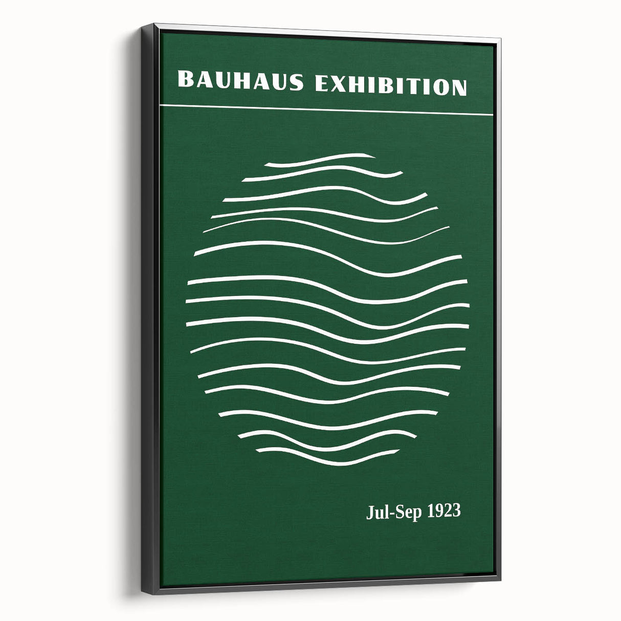 Bohemian Wall Art | Eclectic Bauhaus Exhibition Print | Boho Decor Canvas