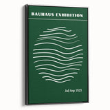 Bohemian Wall Art | Eclectic Bauhaus Exhibition Print | Boho Decor Canvas