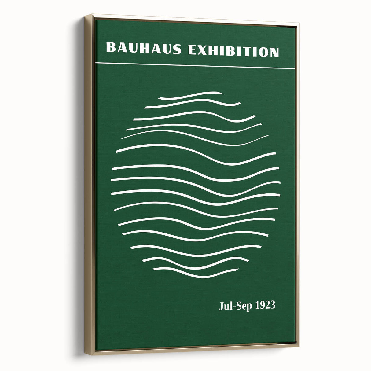 Bohemian Wall Art | Eclectic Bauhaus Exhibition Print | Boho Decor Canvas