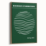 Bohemian Wall Art | Eclectic Bauhaus Exhibition Print | Boho Decor Canvas