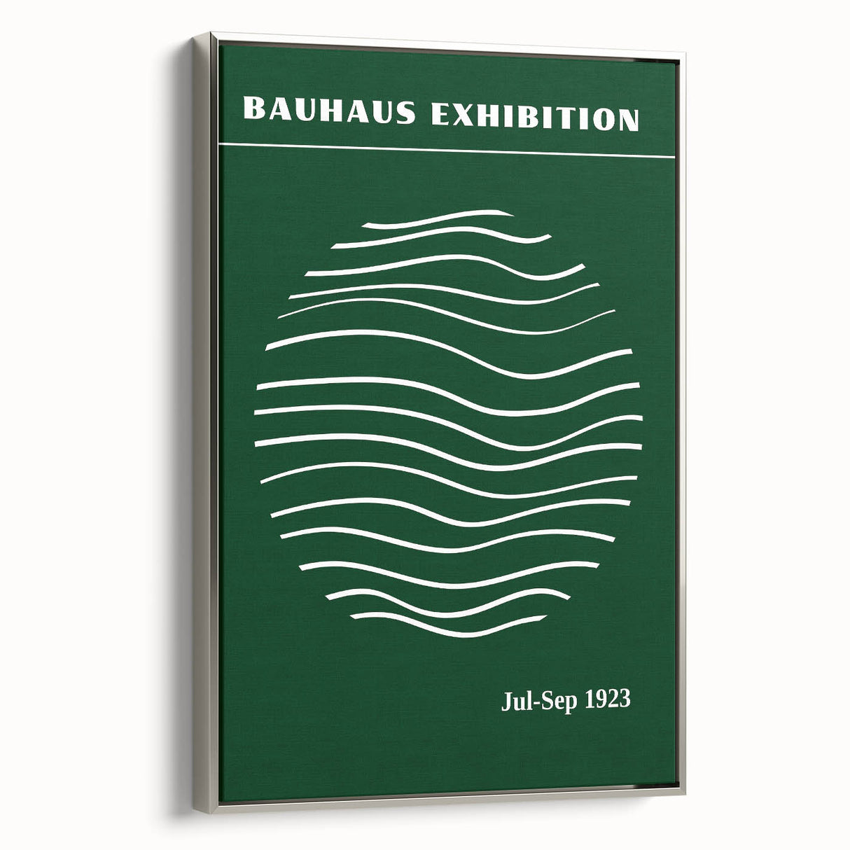 Bohemian Wall Art | Eclectic Bauhaus Exhibition Print | Boho Decor Canvas