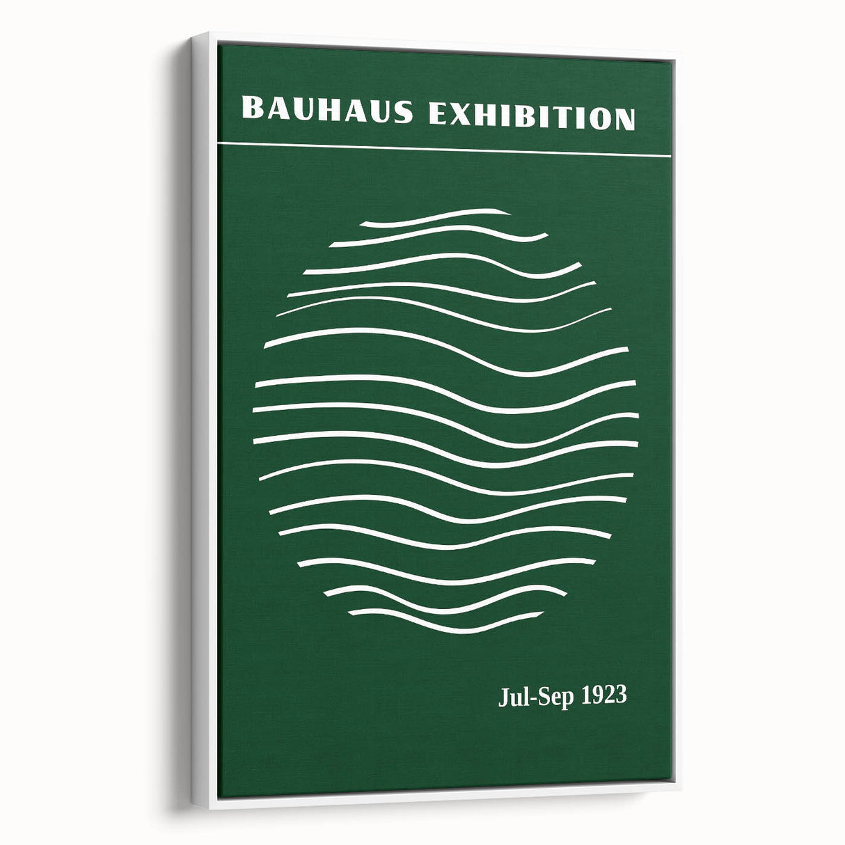 Bohemian Wall Art | Eclectic Bauhaus Exhibition Print | Boho Decor Canvas
