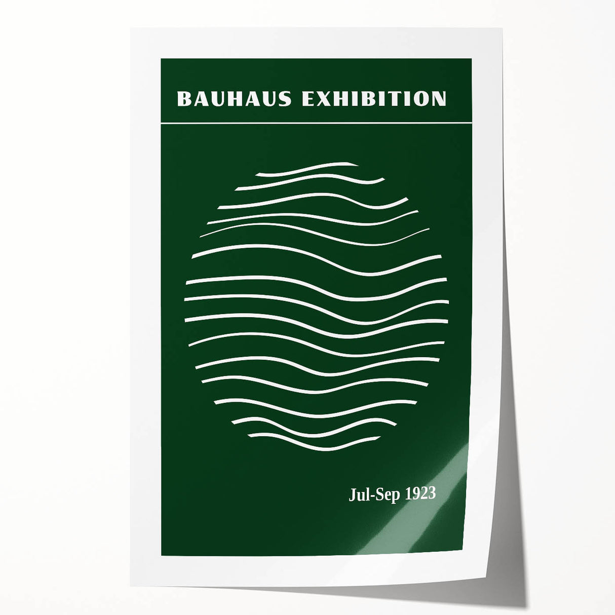 Bohemian Wall Art | Eclectic Bauhaus Exhibition Print | Boho Decor Canvas