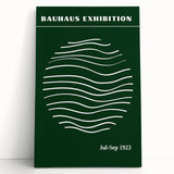 Bohemian Wall Art | Eclectic Bauhaus Exhibition Print | Boho Decor Canvas