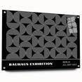Bohemian Wall Art | Modern Monochrome Circular Boho Canvas Print