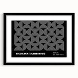 Bohemian Wall Art | Modern Monochrome Circular Boho Canvas Print