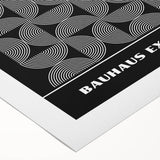 Bohemian Wall Art | Modern Monochrome Circular Boho Canvas Print