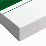 Bohemian Wall Art | Bauhaus Green Square Gradient Canvas | Eclectic Print