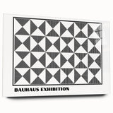 Bohemian Wall Art | Black & White Geometric Boho Canvas Print