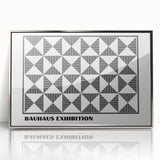 Bohemian Wall Art | Black & White Geometric Boho Canvas Print