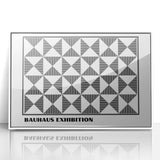 Bohemian Wall Art | Black & White Geometric Boho Canvas Print
