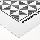 Bohemian Wall Art | Black & White Geometric Boho Canvas Print