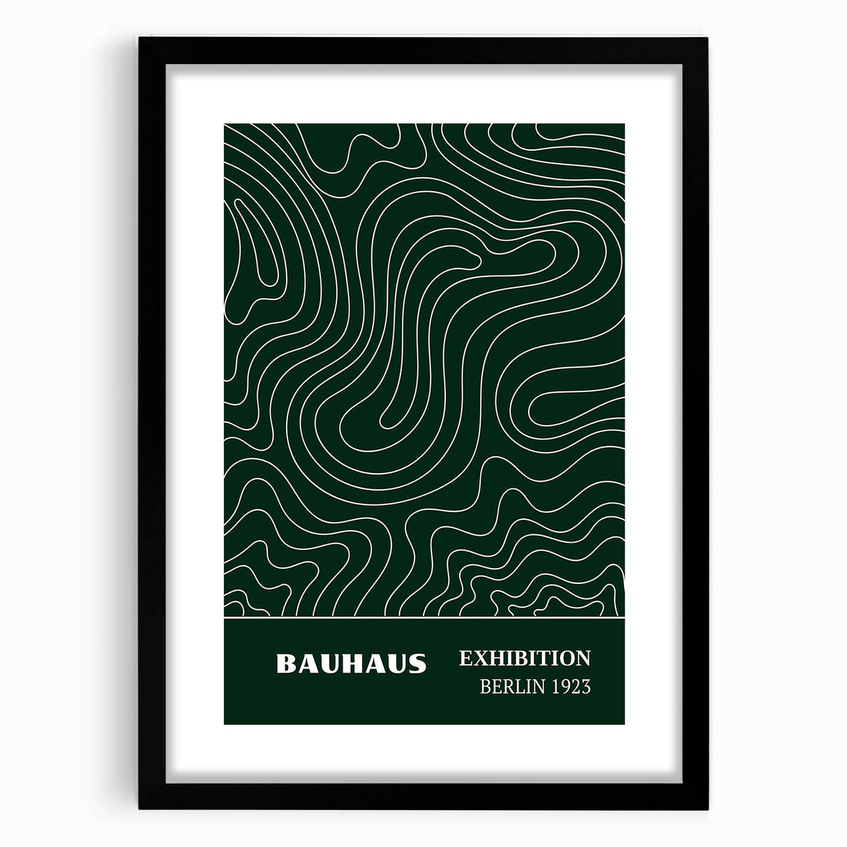 Bohemian Wall Art | Eclectic Bauhaus Berlin Print | Boho Decor Canvas