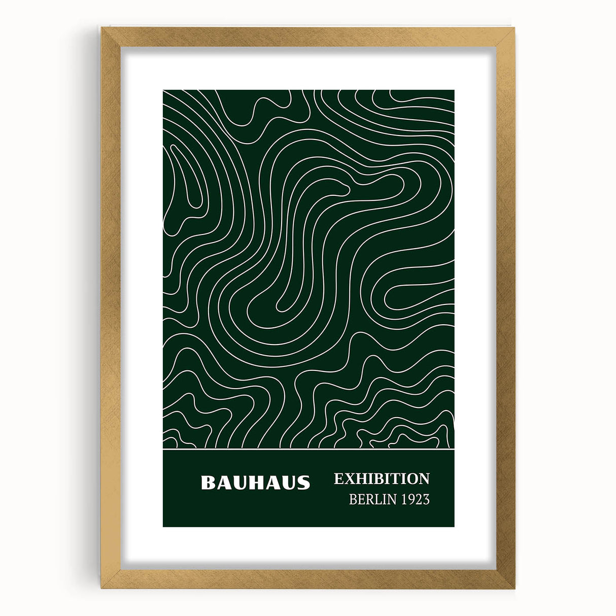 Bohemian Wall Art | Eclectic Bauhaus Berlin Print | Boho Decor Canvas