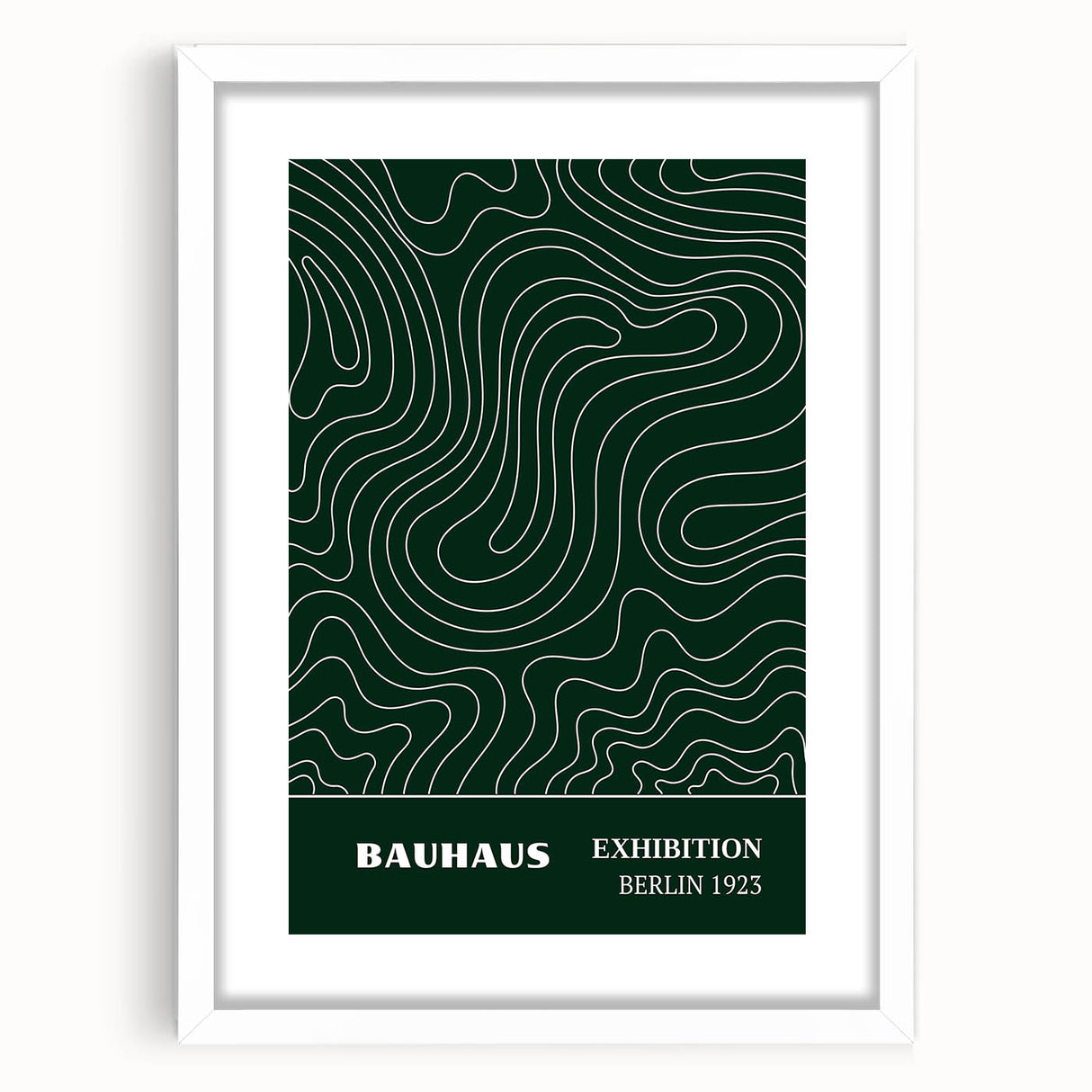 Bohemian Wall Art | Eclectic Bauhaus Berlin Print | Boho Decor Canvas