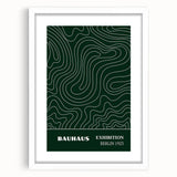 Bohemian Wall Art | Eclectic Bauhaus Berlin Print | Boho Decor Canvas