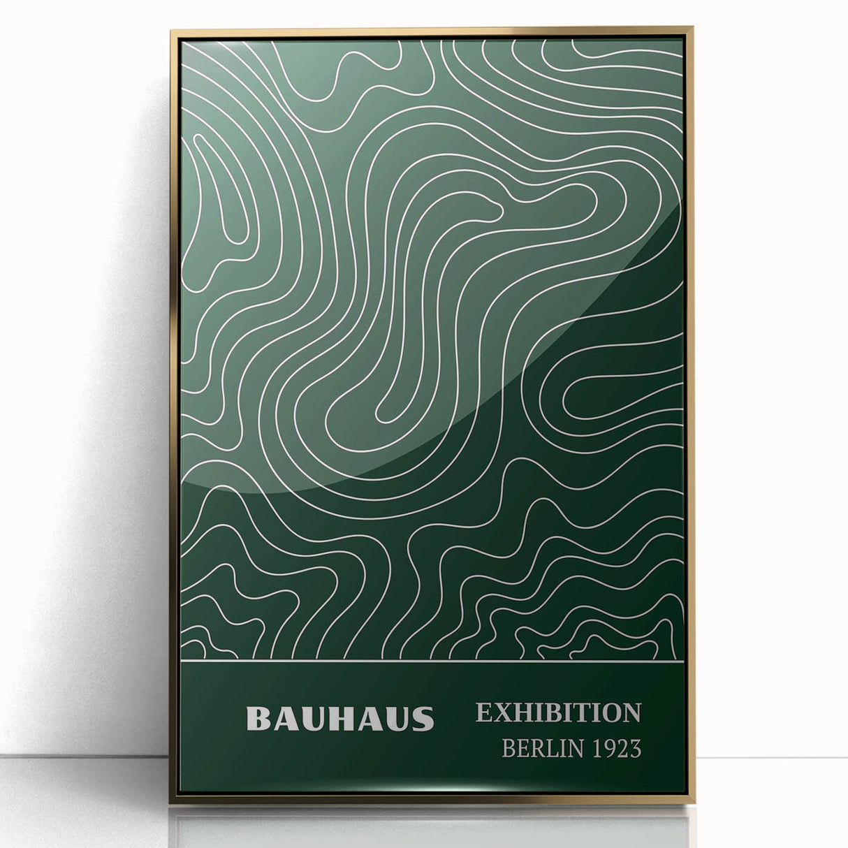Bohemian Wall Art | Eclectic Bauhaus Berlin Print | Boho Decor Canvas