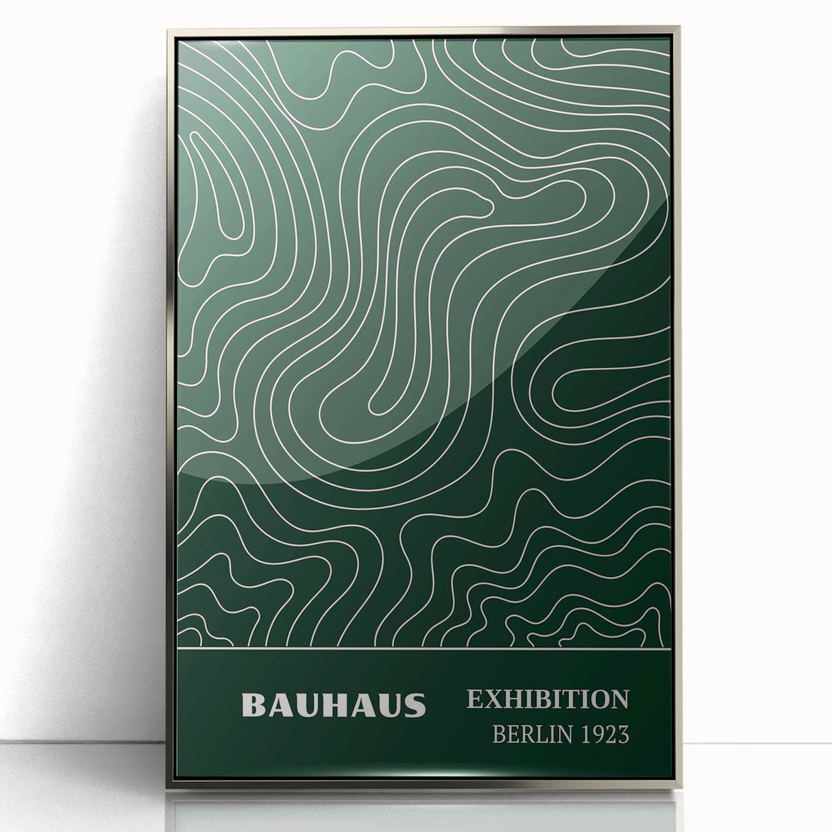 Bohemian Wall Art | Eclectic Bauhaus Berlin Print | Boho Decor Canvas