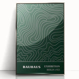 Bohemian Wall Art | Eclectic Bauhaus Berlin Print | Boho Decor Canvas