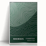 Bohemian Wall Art | Eclectic Bauhaus Berlin Print | Boho Decor Canvas