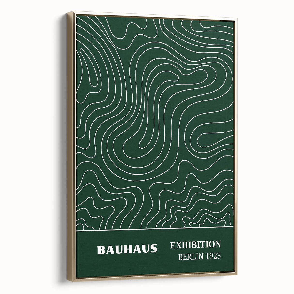 Bohemian Wall Art | Eclectic Bauhaus Berlin Print | Boho Decor Canvas