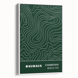 Bohemian Wall Art | Eclectic Bauhaus Berlin Print | Boho Decor Canvas