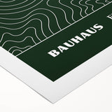 Bohemian Wall Art | Eclectic Bauhaus Berlin Print | Boho Decor Canvas