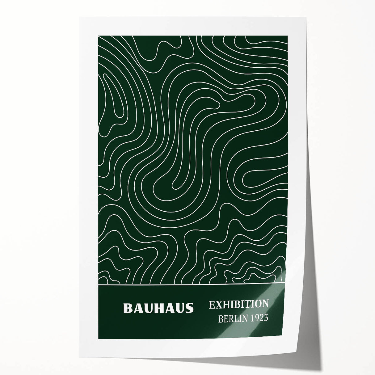 Bohemian Wall Art | Eclectic Bauhaus Berlin Print | Boho Decor Canvas