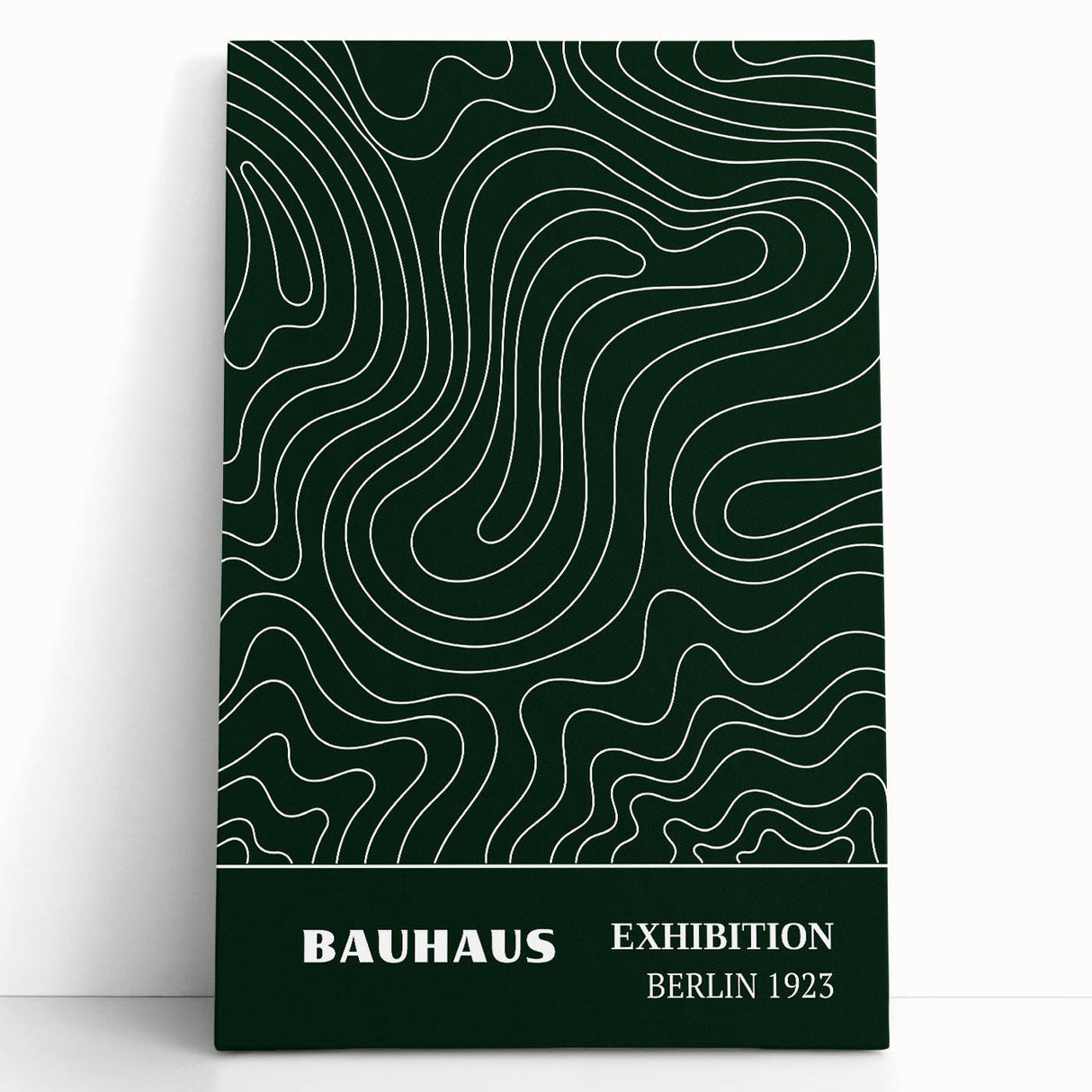 Bohemian Wall Art | Eclectic Bauhaus Berlin Print | Boho Decor Canvas