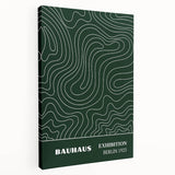 Bohemian Wall Art | Eclectic Bauhaus Berlin Print | Boho Decor Canvas