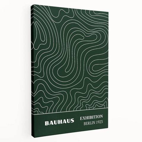 Bohemian Wall Art | Eclectic Bauhaus Berlin Print | Boho Decor Canvas