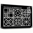 Bohemian Wall Art | Intricate Black & White Geometric Boho Canvas Print