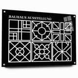 Bohemian Wall Art | Intricate Black & White Geometric Boho Canvas Print