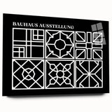 Bohemian Wall Art | Intricate Black & White Geometric Boho Canvas Print