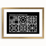 Bohemian Wall Art | Intricate Black & White Geometric Boho Canvas Print