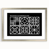 Bohemian Wall Art | Intricate Black & White Geometric Boho Canvas Print