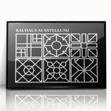 Bohemian Wall Art | Intricate Black & White Geometric Boho Canvas Print