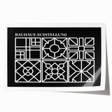 Bohemian Wall Art | Intricate Black & White Geometric Boho Canvas Print