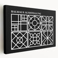 Bohemian Wall Art | Intricate Black & White Geometric Boho Canvas Print