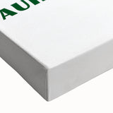 Bohemian Wall Art | Bauhaus Geometric Green Shapes Canvas | Eclectic Print