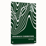 Bohemian Wall Art | Bauhaus Exhibition Sep 1923 Print | Boho Decor Canvas