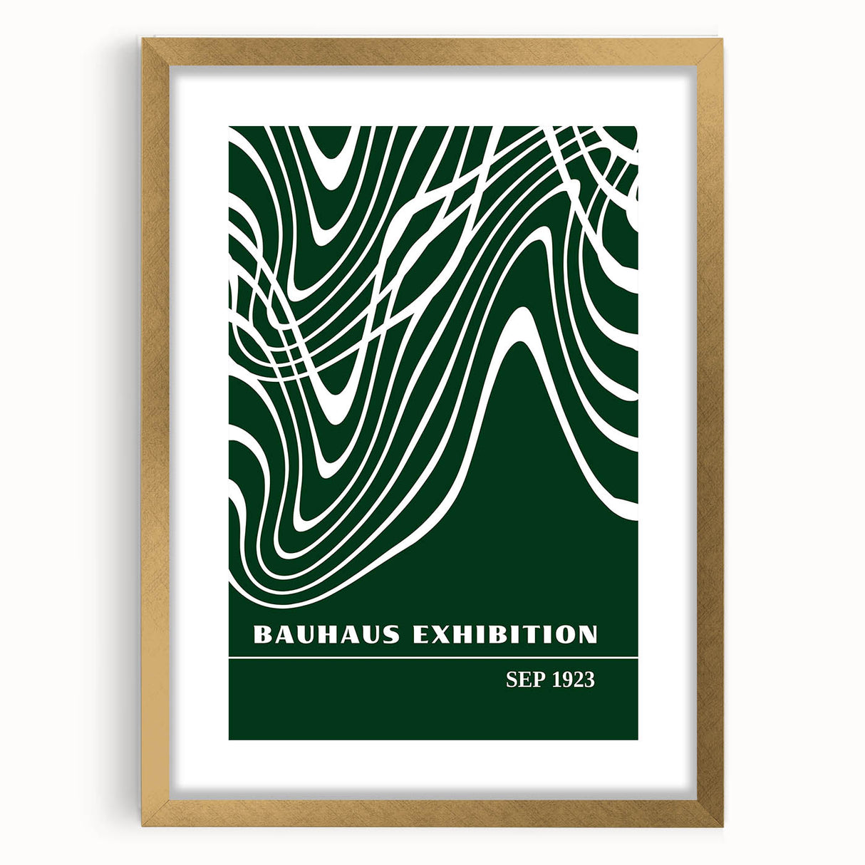 Bohemian Wall Art | Bauhaus Exhibition Sep 1923 Print | Boho Decor Canvas
