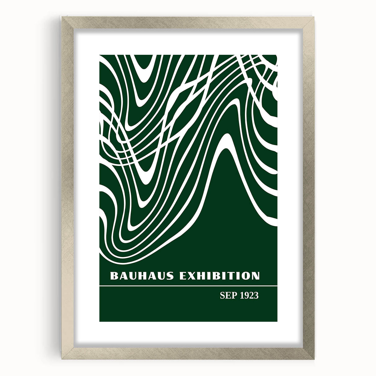 Bohemian Wall Art | Bauhaus Exhibition Sep 1923 Print | Boho Decor Canvas