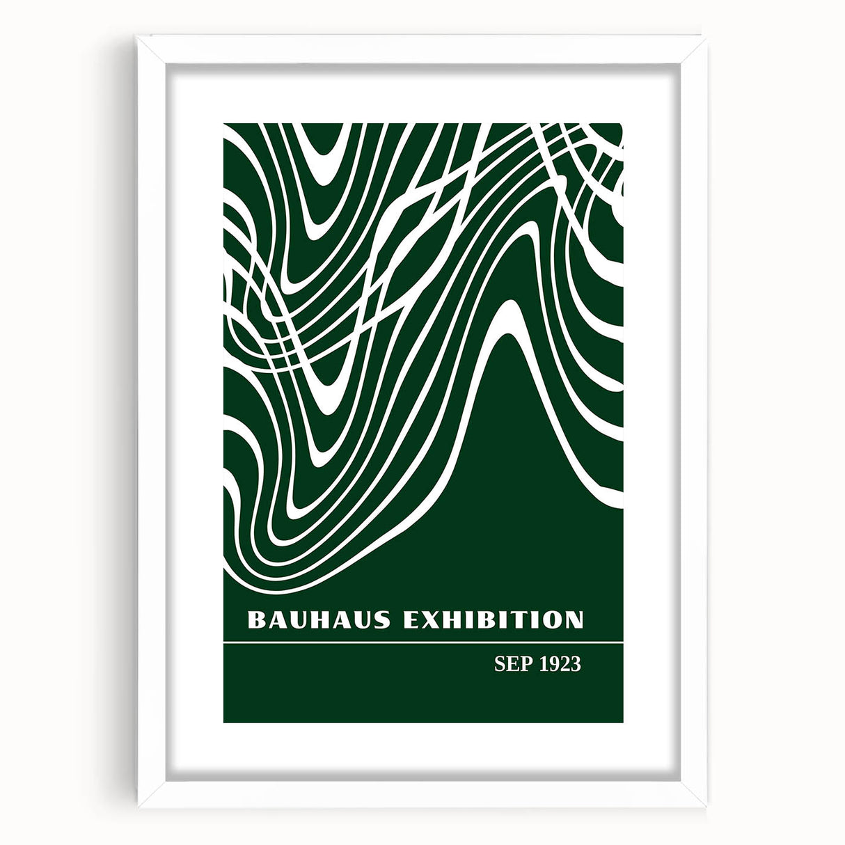 Bohemian Wall Art | Bauhaus Exhibition Sep 1923 Print | Boho Decor Canvas