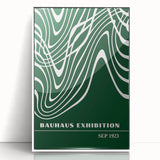 Bohemian Wall Art | Bauhaus Exhibition Sep 1923 Print | Boho Decor Canvas