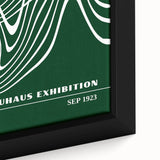 Bohemian Wall Art | Bauhaus Exhibition Sep 1923 Print | Boho Decor Canvas